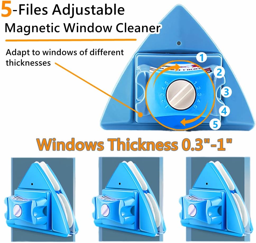 Professzionális mágneses ablaktisztító